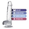 NATURALLY YOURS  6 CRYSTALLINE DILDO  DIAMOND